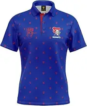 NRL 'Mulligan' Golf Polo - Newcastle Knights - Adult - Mens - Polo