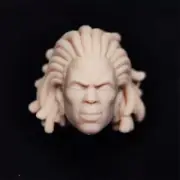 1/18 Scale Pigtail Version Doctor Voodoo Head Sculpt Unpainted Fit 3.75" Figure