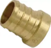 SharkBite UC512LFA Pex Pipe End Plug, Brass, Lead-Free, 3/8 In. Barb - Quantity