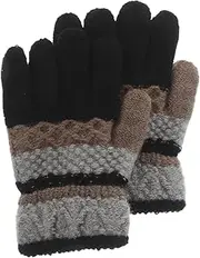 [Ipetboom] Toddler Snow Gloves Kids Knitted Mittens Warm Soft Winter Mittens Boys Gloves