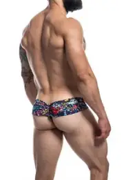 Cut For Men High Cut Tattoo Cheeky Brief X Large