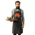 Australia Geography Explained Funny AUS Aussie Slang Kitchen Cooking APRON