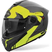 Motorcycle Helmet Airoh SPECKTRE Clever Yellow TG Xs Yellow Modular Helmet