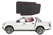 Genuine SNAPSHADES Car Rear Window Shades for Nissan Navara/NP300 3rd Gen | M...