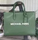 MICHAEL KORS MIRELLA MEDIUM EW TOTE SATCHEL SHOULDER BAG TOTE FERN GREEN LEATHER