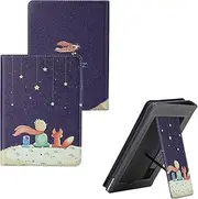 Stand Case for Kindle Paperwhite 10th Generation 2018/Kindle Paperwhite 5th 6th 7th Prior to 2018 - Smart Protective Cover with Hand Strap, Card Slot, Auto Sleep/Wake