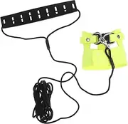 POPETPOP 1 Set Small Pet Harness and Leash Set for Hamsters Durable Traction Rope with Comfortable Vest Flexible and Wear Resistant Design for Squirrel and Small Animal Training