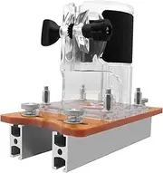 Wood Router Base, 2 in 1 Compact Wood Palm Router Base Router,Wood Trimmer Router Tool Base for Carbinet Closet Furniture
