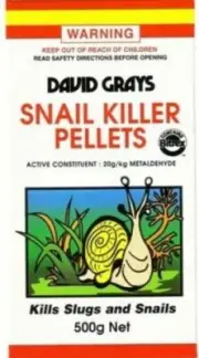 DAVID GRAYS Snail Pellets For Snails & Slugs Size 500g