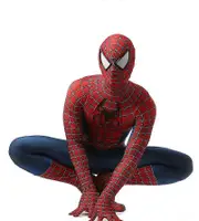 Raimi Spider Man Adults Jumpsuit Cosplay Suit Costume Party Gift M