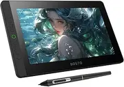 Graphics Tablet Drawing Tablet with Display 13.3 Inch Full HD Stylus Without Battery Compatible with Windows and Mac, Perfect for Drawing, Working from a Distance and Learning