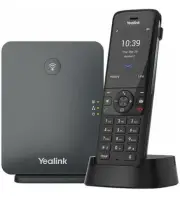 Yealink W78P IP Phone - Cordless - Corded - DECT, Bluetooth - Desktop, Wall