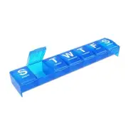 EZY DOSE Weekly (7-Day) Pill Case, Medicine Planner, Vitamin Organizer, 2X-La...