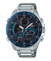 EDIFICE CASIO Tough Solar ECB-900DB-1B Chronograph Black Blue Watch