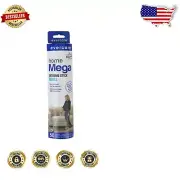 EZ-PEEL Mega Large Surface Roller Refill 50 Sheets - 6 Pack for Quick Cleaning