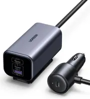 UGREEN 150W Car Charger Super Fast Charging, 4 Ports USB C Car Charger, PD 140W GaN, PPS 45W, SCP 22.5W, Clip Design, Compatible with MacBook, iPad, iPhone 16 Pro Max, Galaxy S25/S24/S23