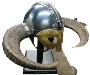 Medieval Viking Fantasy Helmet With Horns Knight Mask Helmet Antique Armor Gift
