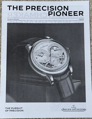 Jaeger LeCoultre, The Precision Pioneer Newspaper, Fall 2024