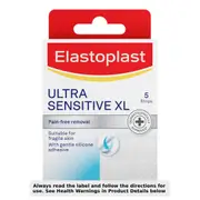 Elastoplast Ultra Sensitive Strips XL 5 Pack