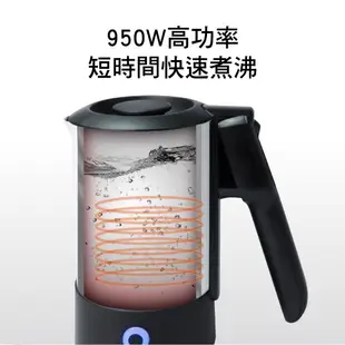 【KINYO】0.6L雙電壓旅行快煮壼(AS-HP70)｜摺疊把手 電茶壺 煮水壺