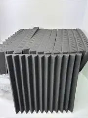 26 Pcs Acoustic Wall Panels Studio Sound Noise Proofing Insulation Foam Black