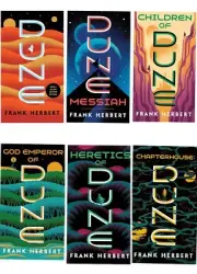 Dune Saga Complete Series Books 1 - 6 by Frank Herbert (2020, Paperback)