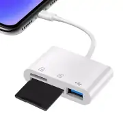 For USB-C Devices Accessories 3 In 1 Multi Port Hub Converter Type-C OTG Adapter