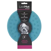 LickiMat Splash Boredom Buster Slow Feeder Dog Bowl Turquoise