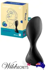 NEW Satisfyer Trendsetter 4.4 inch App Compatible Vibrating Butt Plug, Sex Toy