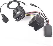 Pexorin for VW, RCD510 RCD210, for Golf, for Passat, for Jetta, for Polo, Radio Harness Plug Microphone Handsfree Bluetooth 5.0 AUX Adapter Car Radio Wiring