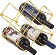 Countertop Wine Rack - 6 Bottle Wine Holder for Red White Wine Storage - Freesta