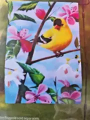 GOLDFINCH GARDEN FLAG 12.5 X 18 CLOSEOUT
