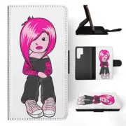 FLIP CASE FOR SAMSUNG GALAXY|CUTE EMO CHIBI FASHION 2