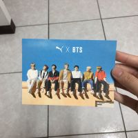 在飛比找蝦皮購物優惠-BTS x PUMA 第一代聯名鞋小卡