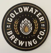 GOLDWATER beer brewery coaster Scottsdale Arizona