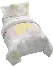 Jay Franco Disney Lilo and Stitch Twin Size Comforter Set - 5 Piece