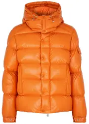 Moncler Extraordinary Forever Maya Quilted Shell Jacket - Orange - 5, Men's Designer Shell Jacket, Male - 5 5