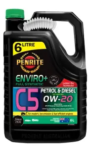 ENVIRO+ C5 0W-20 (FULL SYN) - Penrite