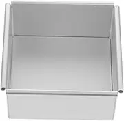 ABOOFAN Cake Baking Mold with Removable Bottom Non Stick Aluminum Alloy Oven Ware Even Heat Distribution for Cakes Baking Tool for DIY Lovers