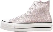 [Converse] Women's Chuck Taylor All Star Lift Platform Glitter Sneaker