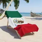 Mexico Flag Beach Towel | Quality & Long Lasting - 2 Sizes