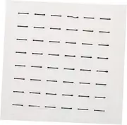 6mm Self-adhesive Lash Strips No Glue Needed Black Gel Eyelash Adhesive Strips for Lash Extensions Replacement