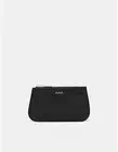 MIMCO Jett Small Pouch Black Leather Light Gold Cardholder*****Oz Seller