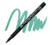 Sakura Koi Brush Pen Coloring XBR Stationery Calligraphy Blue Green Light