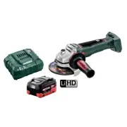 Metabo WB 18 LTX BL 125 Q 1 HD 5.5 18V 5.5Ah 125mm Brushless Angle Grinder Kit