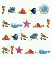 Finding Dory nail decals (water Decals) Finding Dory nail Art
