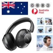 LDAC Hi-Res Wireless Headphones with 5 Mics for Clear Calls - 80 Hours Playtime