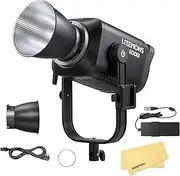 Godox LA600Bi Bi-Color COB LED Video Light, 600W LED Bowens Mount Continuous Light Lamp, 2800K-6500K CCT, High 95+CRI/TLCL, with 11 FX Effects, for Studio, Video Recording, Live Streaming, Black Color