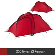 Light 3 Person Dome Tent Trekking Waterproof Lightweight Portable Backpacking
