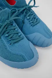 Path Blue textile sneakers for women